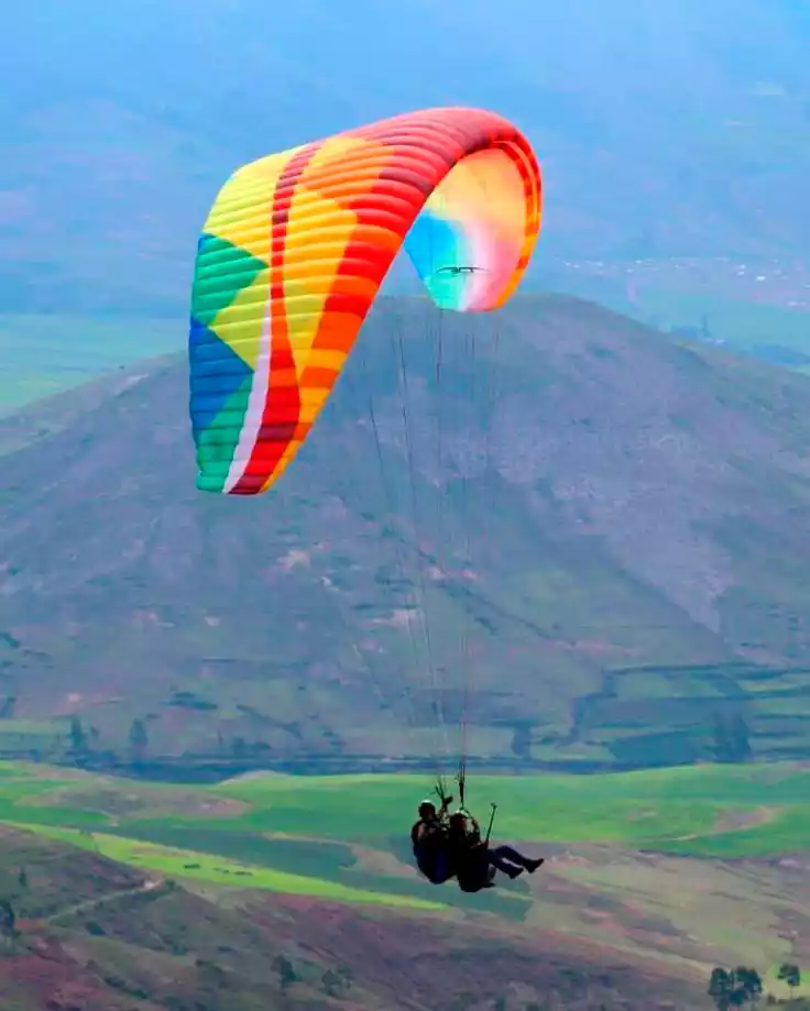 Parapente sobre el Valle Sagrado